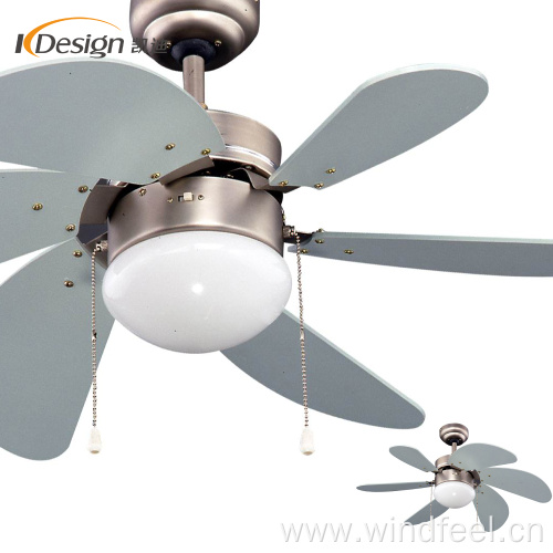 6 blade copper motor ceiling fans for bedroom